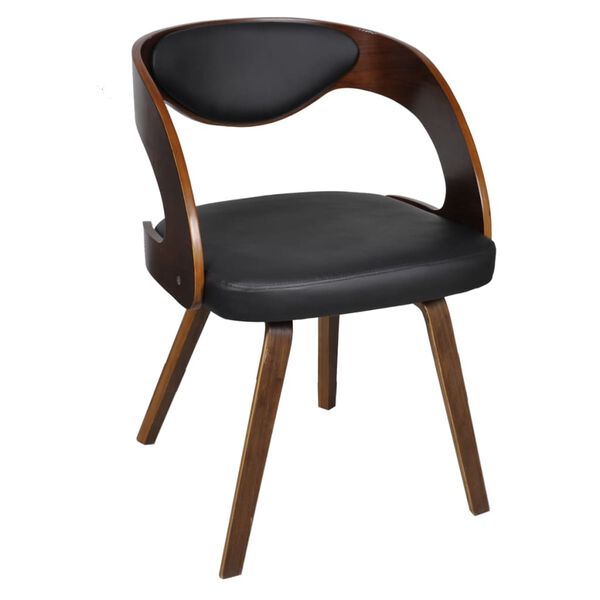 vidaXL Eetkamerstoelen 6 st kunstleer bruin