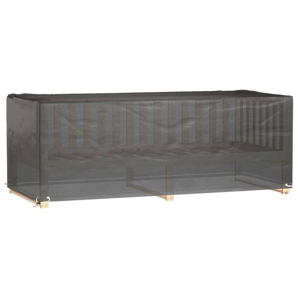 vidaXL Tuinmeubelhoes met 8 oogjes rechthoekig 192x82x65 cm