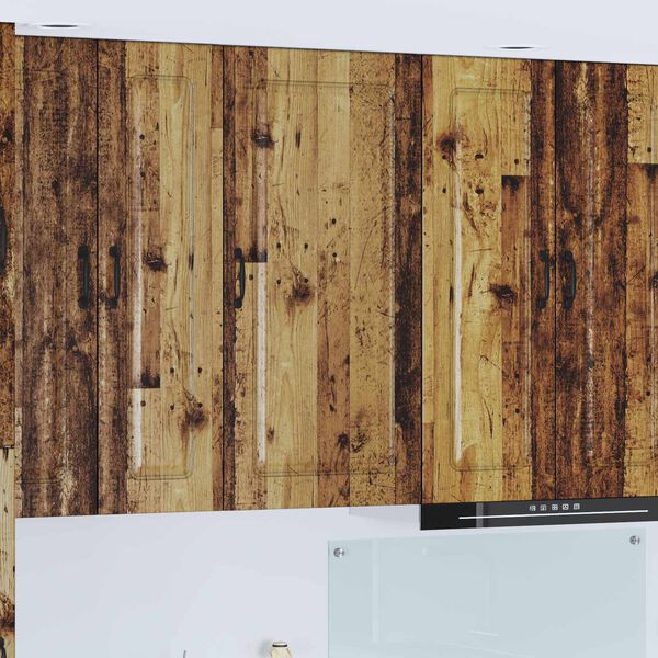 vidaXL Keukenkast Kalmar Oudhout 50 x 31 x 100 cm Bewerkt hout