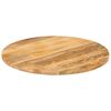 vidaXL Tafelblad rond &Oslash; 70x3,8 cm massief ruw mangohout