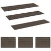 vidaXL Trapmatten 15 st 76 x 20 cm Zwart diamantpatroon Polyester