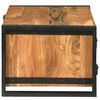 vidaXL Salontafel met lade Bruin 90 x 50 x 38 cm Massief acaciahout