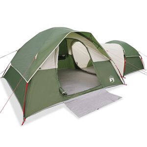 vidaXL Tent 5-persoons waterdicht groen