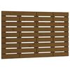 vidaXL Hoofdbord wandmontage 106x3x63 cm grenenhout honingbruin