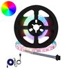 vidaXL LED-strip 12 st Zwart en transparant Koper en kunststof