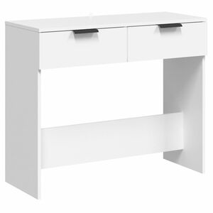 vidaXL Wandtafel 90x36x75 cm bewerkt hout wit