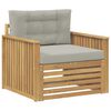 vidaXL Tuinbank Polyester Wit