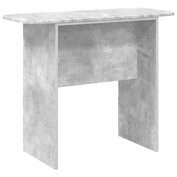 vidaXL Wandtafel Beton Grijs 93 x 40 x 75 cm Bewerkt hout