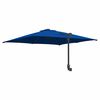 vidaXL Tuinparasol Azurblauw 248,5 x 247,5 x 160 cm Polyester en staal