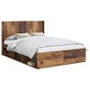 vidaXL Bedframe met opbergruimte en hoofdbord 3 pcs Bewerkt hout
