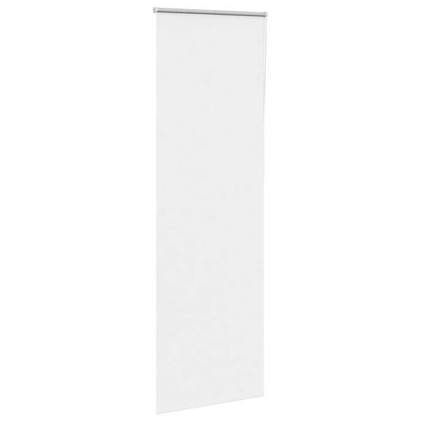 vidaXL Rolgordijn verduisterend 70x210cm stofbreedte 65,7 cm wit