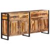 vidaXL Dressoir 172x35x80 cm acaciahout met honingkleurige afwerking