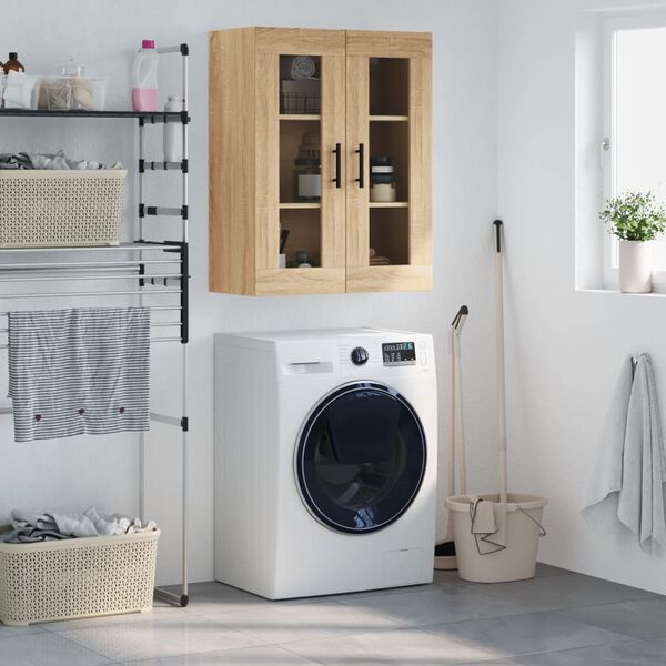 vidaXL Bovenkast 69,5x34x90 cm sonoma eikenkleurig