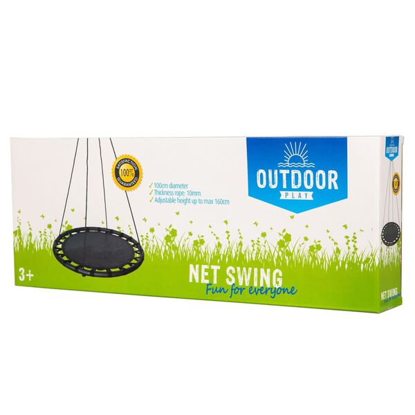 OUTDOOR PLAY Nestschommel met mat 100 cm