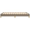 vidaXL Boxspring bed stof taupe 140x190 cm
