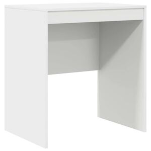 vidaXL Bureau Wit 70 x 50 x 76 cm Bewerkt hout