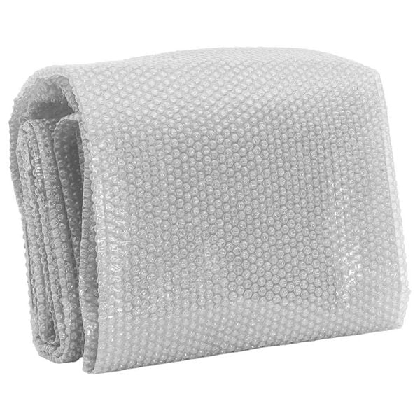 vidaXL Zwembadfolie solar drijvend 549x274 cm PE grijs