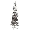 vidaXL Kerstboom smal 240 cm zwart