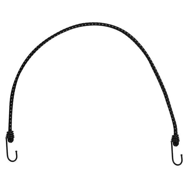 vidaXL Spanelastieken met reflecterende strips en haken 25 st 88 cm