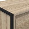 vidaXL Dressoir met lade Sonoma 81 x 36 x 150.5 cm Bewerkt hout