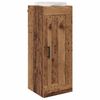 vidaXL Wandkast Oud Hout 34,5 x 34 x 90 cm Bewerkt hout