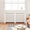 vidaXL Radiatorombouw 172x19x81,5 cm MDF wit