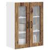 vidaXL Keukenkast met plank Oudhout 60 x 31 x 80 cm Bewerkt hout