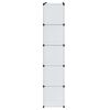 vidaXL Modulaire kast met 14 compartimenten wit 37 x 146 x 180,5 cm