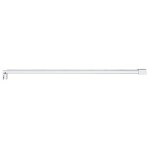 vidaXL Stabilisatiestang douchewand 70-120 cm voor 6/8 mm glas Chroom
