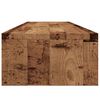 vidaXL Monitorstandaard 100x24x13 cm bewerkt hout oud houtkleurig