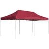 vidaXL Partytent professioneel inklapbaar 6x3 m aluminium wijnrood