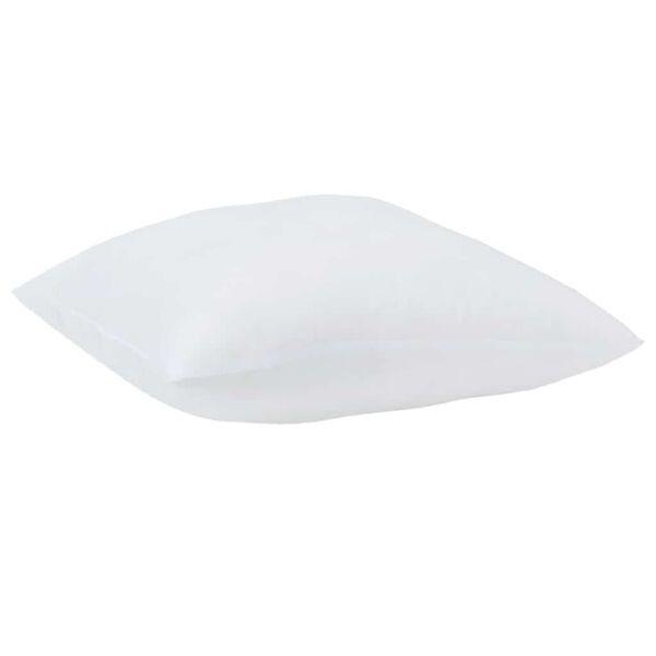 vidaXL Dekbed met kussen 3 pcs Wit Microfibre