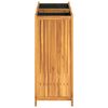 vidaXL Plantenbak met voering 84x42x100 cm massief acaciahout