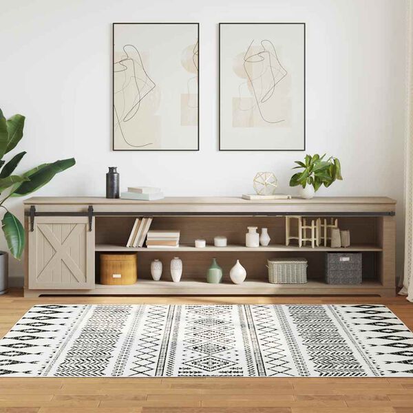 vidaXL Ophangset voor schuifdeur 244 cm koolstofstaal