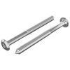vidaXL Meubelschroeven 2 st Zilver M6 x 70 mm Staal