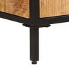 vidaXL Nachtkastje met 3 lades 40x35x63 cm massief ruw mangohout