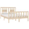 vidaXL Bedframe massief hout 135x190 cm