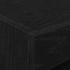 vidaXL Nachtkastje 2 pcs Zwart Eiken 50 x 40 x 45 cm Bewerkt hout