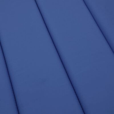 vidaXL Ligbedkussen 200x60x3 cm oxford stof koningsblauw