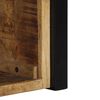 vidaXL Nachtkastjes 2 st 40x35x40 cm massief ruw hout mango