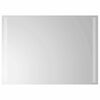 vidaXL LED Badkamer Spiegel Transparant 70 x 50 cm gehard glas