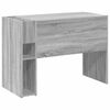 vidaXL Bureau Grijs Sonoma 109 x 50 x 78 cm Bewerkt hout
