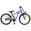 vidaXL Kinderfiets 18 Inch voor 5-7 jaar Donkerblauw
