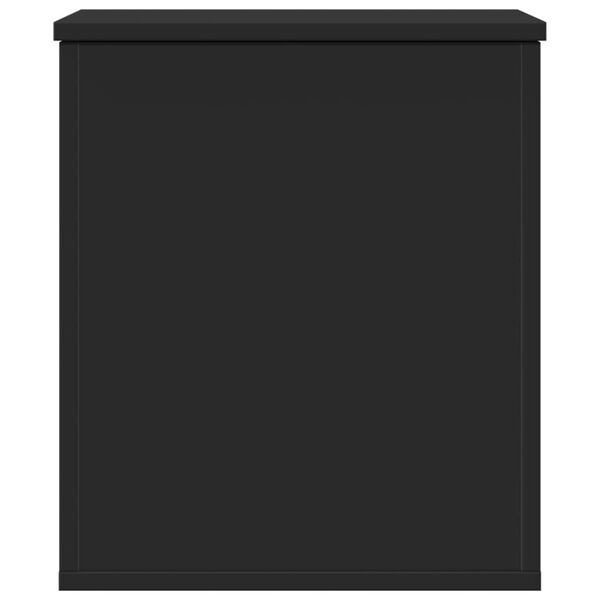 vidaXL Opbergbox 40x42x46 cm bewerkt hout zwart