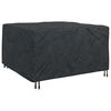 vidaXL Meubelhoes Effen Zwart 150 x 150 x 75 cm 210D