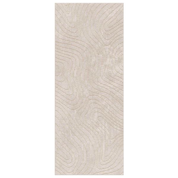vidaXL Vloerkleden Rechthoekig PALMERAS Beige 150 x 80 cm Polyester
