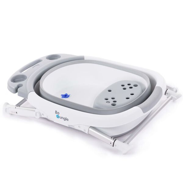 Bo Jungle Babybadje B-Foldable grijs en wit