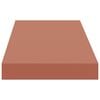 vidaXL Wandplank Wandgemonteerd Rood 90 x 23,5 x 4 cm Bewerkt hout
