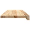 vidaXL Traptreden 2 st 70x25x2 cm onbehandeld massief eikenhout