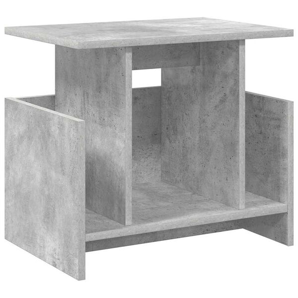 vidaXL TV-standaard Beton Grijs 50 x 35 x 45 cm Bewerkt hout